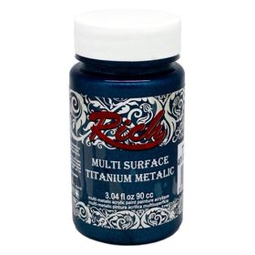 Rich 090 Cc Antik Turkuaz Multi Titanium Metalik Akrilik Boya
