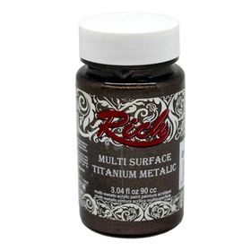 Rich 090 Cc Kahverengi Multi Titanium Metalik Akrilik Boya