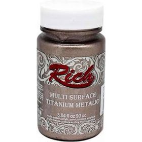 Rich 090 Cc Latte Multi Titanium Metalik Akrilik Boya