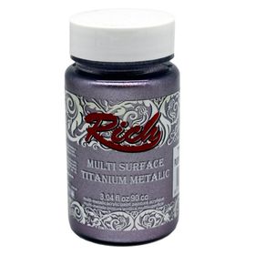 Rich 090 Cc Pudra Mor Multi Titanium Metalik Akrilik Boya