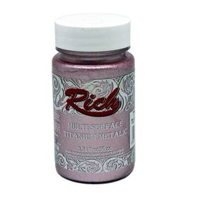 Rich 090 Cc Pudra Pembe Multi Titanium Metalik Akrilik Boya
