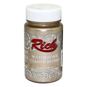 Rich 090 Cc Şampanya Multi Titanium Metalik Akrilik Boya