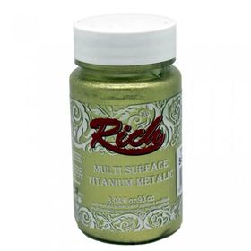 Rich 090 Cc Soft Gold Multi Titanium Metalik Akrilik Boya
