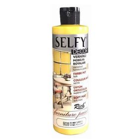 Rich 09433 Selfy Decor Vernikli 240 cc Roma Sarısı Mobilya Boyası