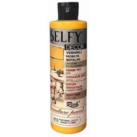 Rich 09434 Selfy Decor Vernikli 240 cc Portakal Çiçeği Mobilya Boyası