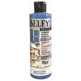 Rich 09447 Selfy Decor Vernikli 240 cc Napolyon Mavi Mobilya Boyası