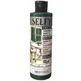 Rich 09453 Selfy Decor Vernikli 240 cc Amsterdam Green Mobilya Boyası