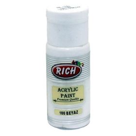 Rich 100 Beyaz 30 cc Akrilik Boya