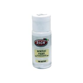 Rich 100 Beyaz 30 cc Akrilik Boya