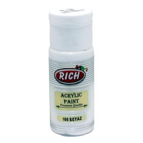 Rich 100 Beyaz 30 cc Akrilik Boya