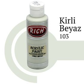 Rich 103 Kirli Beyaz 130 cc Akrilik Boya