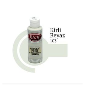 Rich 103 Kirli Beyaz 130 cc Akrilik Boya