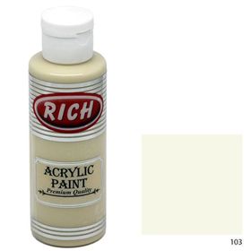 Rich 103 Kirli Beyaz 130 cc Akrilik Boya