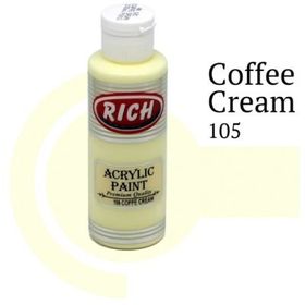 Rich 105 Coffee Krem 130 cc Akrilik Boya