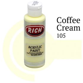 Rich 105 Coffee Krem 130 cc Akrilik Boya
