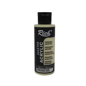 Rich 105 Kahve Krem 120 cc Master Acrylic Akrilik Boya