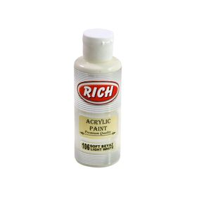 Rich 106 Soft Beyaz 130 cc Akrilik Boya