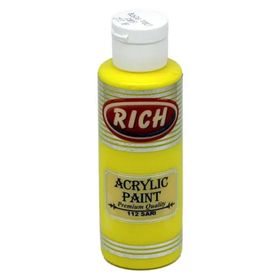 Rich 112 211583 Sarı 130 cc Akrilik Boya