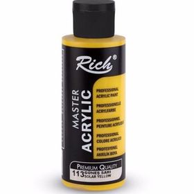 Rich 113 Güneş Sarı 120 cc Master Acrylic Akrilik Boya