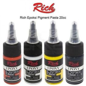 Rich 11362 Siyah 20 cc Epoksi Pigment Pasta