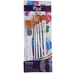 Rich 11405 6'lı Keep Smile Fırça Seti