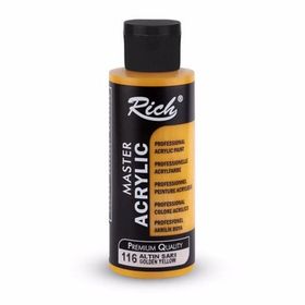 Rich 116 Altın Sarı 120 cc Master Acrylic Akrilik Boya