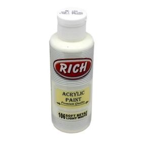 Rich 120-106 120 cc Soft Beyaz Akrilik Boya