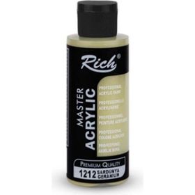 Rich 120-1212 Master 120 cc Sardunya Akrilik Boya