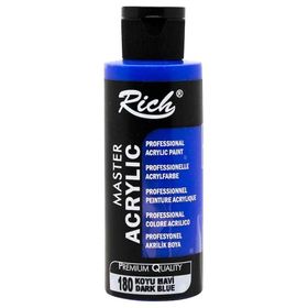 Rich 120-180 120 cc Koyu Mavi Akrilik Boya