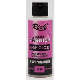 Rich 120-2520 120cC Parlak High Gloss Su Bazlı Vernik