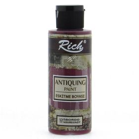 Rich 120 Bordo Antiquin Eskitme Boyası