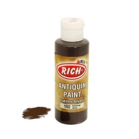 Rich 120 cc 1602 Kahverengi Akrilik Eskitme Boya