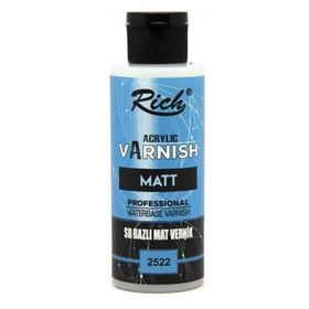 Rich 120 cc Mat Su Bazlı Vernik