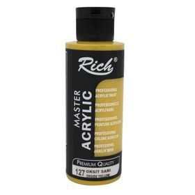 Rich 120 cc Oksit Sarı Akrilik Boya