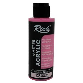 Rich 120 cc Pembe Akrilik Boya