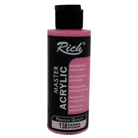 Rich 120 cc Pembe Akrilik Boya