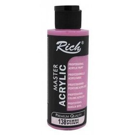 Rich 120 cc Pembe Akrilik Boya