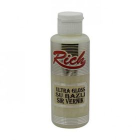 Rich 120 cc Ultra Gloss Su Bazlı Sır Vernik