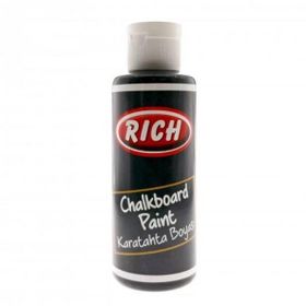 Rich 120 ml 1648 Siyah Su Bazlı Kara Tahta Boyası
