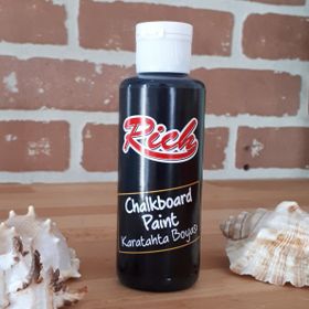 Rich 120 ml 1648 Siyah Su Bazlı Kara Tahta Boyası