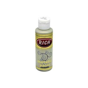Rich 120 ml 776 Platin Akrilik Metalik Boya
