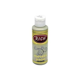 Rich 120 ml 776 Platin Akrilik Metalik Boya
