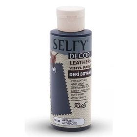 Rich 120 ml Antrasit 10139 Selfy Decor Deri Boyası