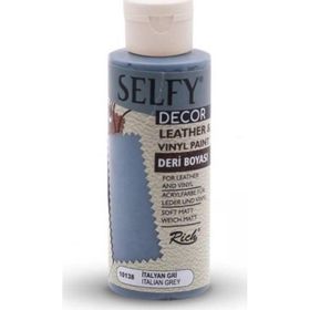 Rich 120 ml İtalyan Gri 10138 Selfy Decor Deri Boyası