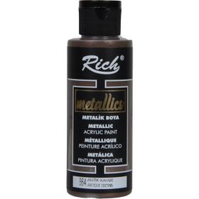 Rich 120 ml Metalik Antik Kahve Akrilik Boya
