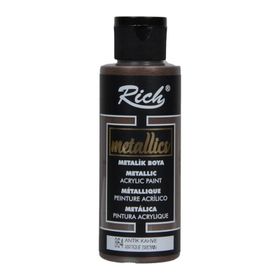 Rich 120 ml Metalik Antik Kahve Akrilik Boya