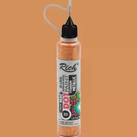 Rich 12083 Dot Paint Titanium Metalik Bronz Boncuk Boya