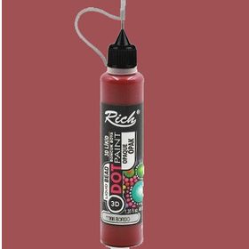 Rich 12087 Dot Paint Bordo Boncuk Boya