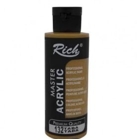 Rich 129 Sütlü Kahve 120 cc Master Acrylic Akrilik Boya