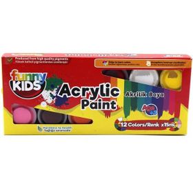 Rich 12x25 ml Funny Kids Akrilik Boya Seti